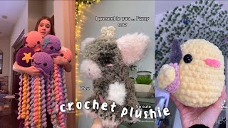 crochet a plushie with me / tiktok compilation