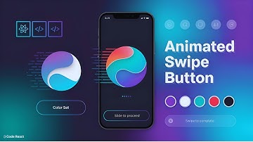 React Native Custom Animated Swipe Button | Gradient & Single Color Customization!