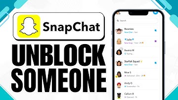 How to unblock someone on Snapchat on Android
