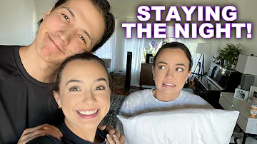 Spending The Night at My Twins NEW HOUSE - Merrell Twins