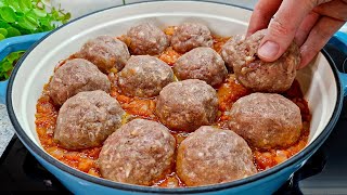I learned this trick in a French restaurant! Juicy and delicious meatballs