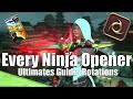 EVERY Ninja Opener for EVERY Ultimate in FFXIV (Guide)