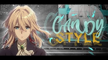 Candy Style Tutorial After effect +Free Project File