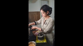 आज किचन गार्डन से तोड़ी सब्जियां?? Chole Pulao Recipe