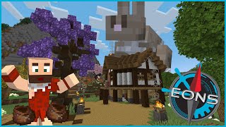 Eons Minecraft SMP Episode 3 Bunnies and Bundles