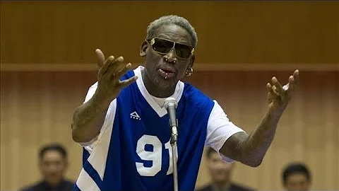 Dennis Rodman Sings 'Happy Birthday' to North Kore...