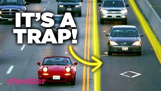 How Carpool Lanes Make Traffic Worse - Cheddar Explains