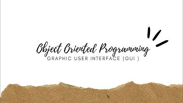 Konsep Graphic User Interface (GUI)