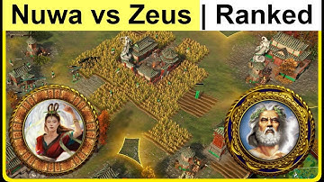Nuwa vs Zeus | 1v1 Ranked | Age of Mythology