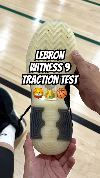 LeTraction Test - LeBron Witness 9! #shorts