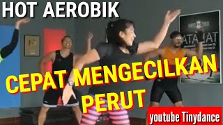 HOT AEROBIK CEPAT MENGECILKAN PERUT | Tinydance