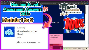 Virtualization on the Cloud (Module 1-5) Naanmuthavaln Assessment Answers💯💯 #naanmudhalvan #ibm
