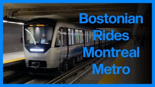 Bostonian Rides Montreal Metro | First Impressions