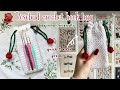 Crochet rosebud hook bagpencil casemakeup bag tutorial  quick beginner projects  thisfairymade