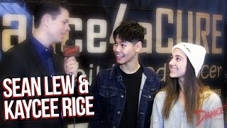 Sean Lew & Kaycee Rice  iDance4aCURE interview 2019