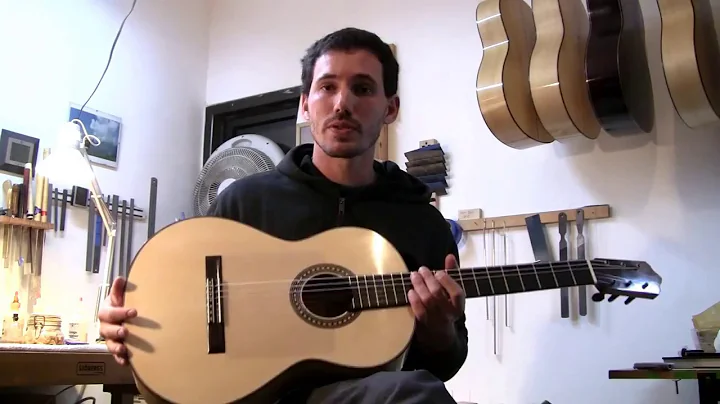 New Flamenco Blanca Guitar by Master Luthier Erez Perelman
