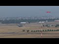 Diyarbakır 8. Ana Jet Üssü'nde uçak hareketliliği