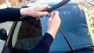 How to replace MITSUBISHI OUTLANDER wiper blades 