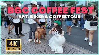 BGC COFFEE FESTIVAL 2024: Art, Bikes & Cofee Walking Tour, Bonifacio Global City, Taguig Philippines