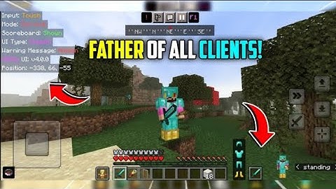Best Client Released For Minecraft Pe | Utility UI Client v4.0.0