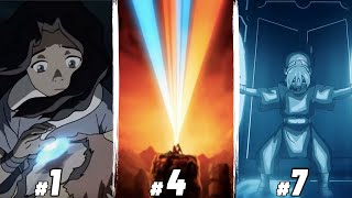 Ranking the Most Powerful Sub-Bending Elements in Avatar