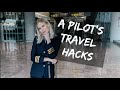 A PILOT'S TOP 5 TRAVEL HACKS | @MariaThePilot