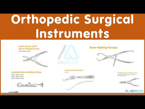 150 Orthopaedic surgery Instruments with names and uses #surgery