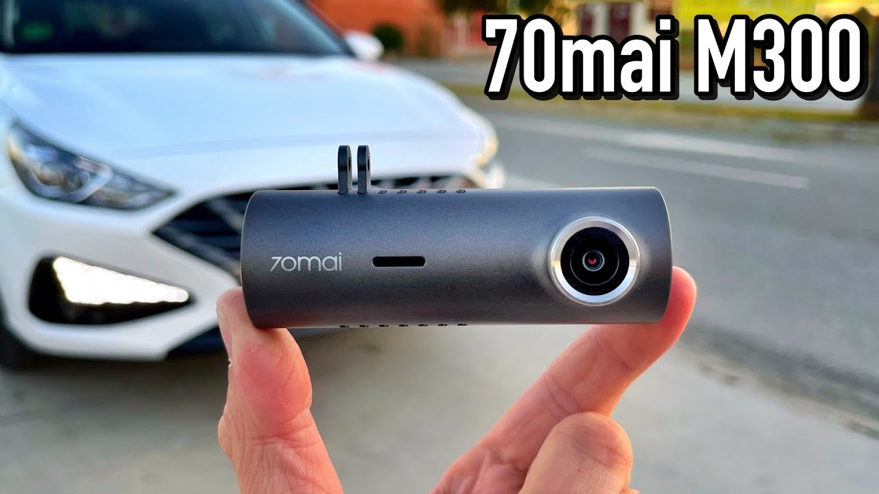  70mai Dash Cam M300, 1296P QHD, Built in WiFi Smart