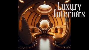 Luxury Spacecraft Interiors Created By AI