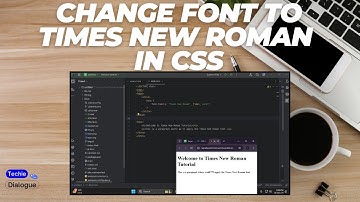 How to Change Font to Times New Roman in CSS - Full Tutorial [2025]