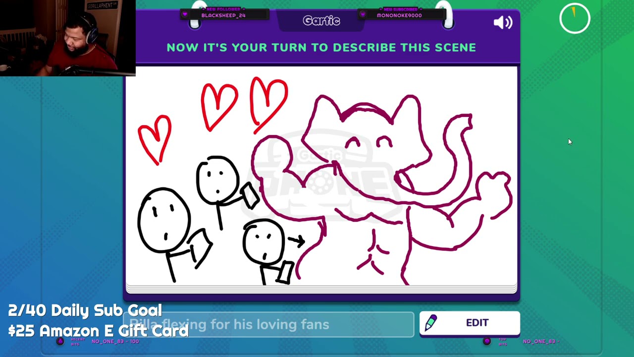 WELP TIME TO START AN ONLYFANS | Gartic Phone Game | w/ Cartoonz, Delirious, Squirrel, Jihi and