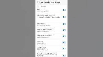 How To View Security Certificates on Samsung Mobile Phone #samsunggalaxy #samsung #howto