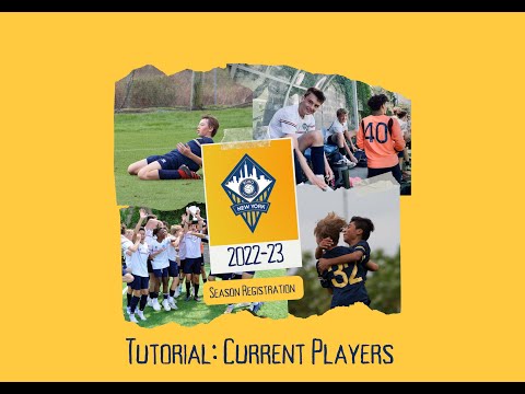 2022-23 Registration Tutorial For Current Players