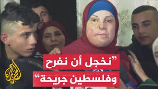 الأسيرة المحررة إسراء جعابيص: يجب العمل على تحرير كل الأسرى من سجون الاحتلال