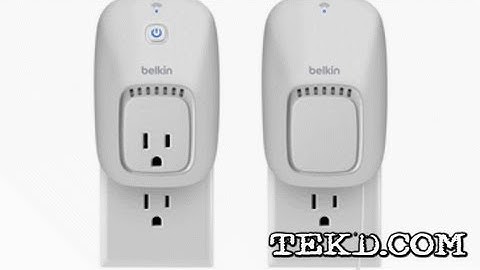 The Remotely Controlled WeMo Switch Connected House