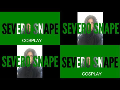 COSPLAY SEVERO SNAPE