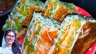 sandwich banavani rit | grilled sandwich | sandwich recipe | veg grilled sandwich recipe |