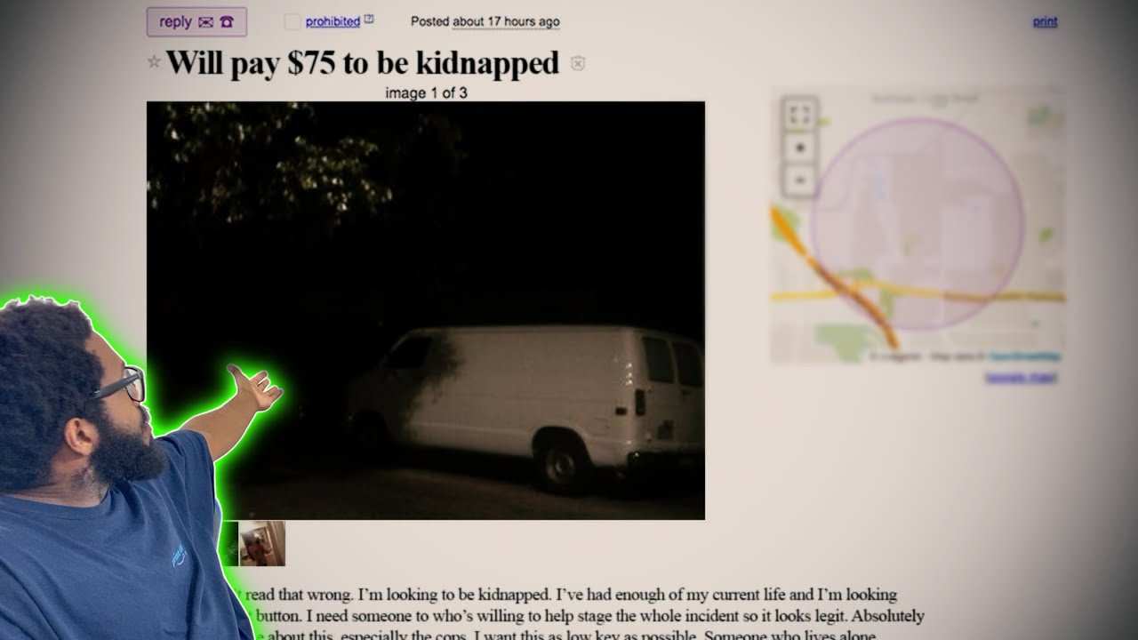 5 Most Disturbing Craigslist Ads REACTION YouTube(03)