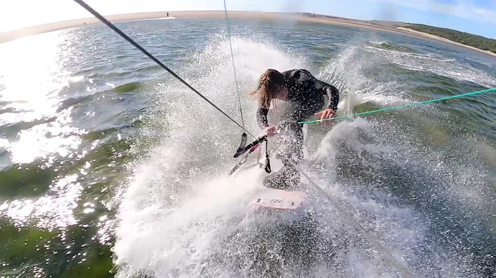 Freestyle in the beautiful Lagoa de Albufeira // D...