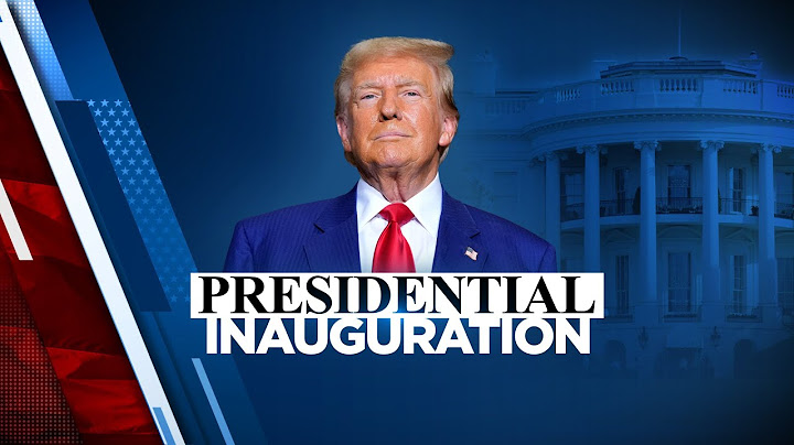 WATCH LIVE: Second presidential inauguration for Donald Trump followed by presidential parade