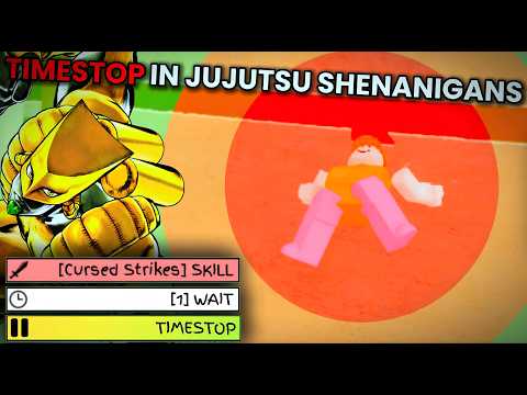 How To MAKE A TIMESTOP in JUJUTSU SHENANIGANS
