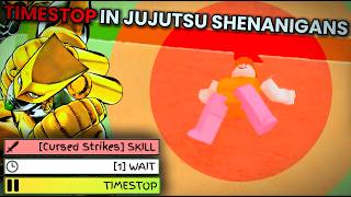 How To MAKE A TIMESTOP in JUJUTSU SHENANIGANS