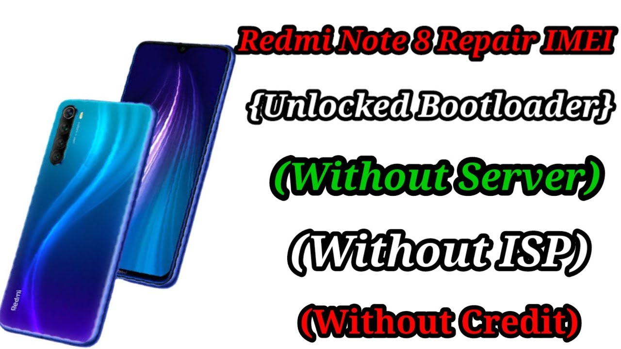 Redmi Note 8 Pro Imei Repair