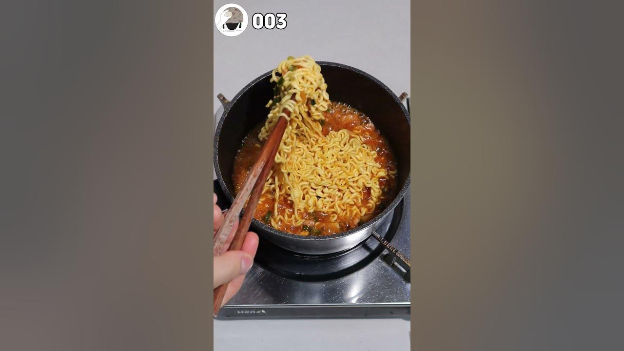 고추참치만 있으면 해장라면 가능~