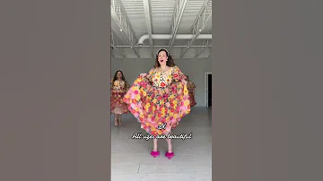 ALL SIZES ARE BEAUTIFUL English Garden Dress XXS 6X 