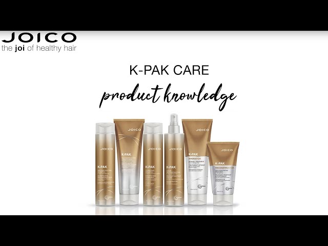 JOICO K-Pak Care Product Knowledge