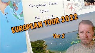 Caravanning in Europe 2022, 15 m total lenght , Let's watch together