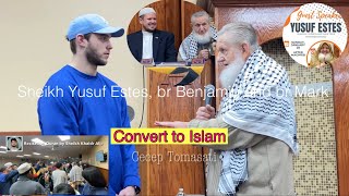 Sheikh Yusuf Estes and Americans are racing to convert to Islam #br Benjamin and br Mark