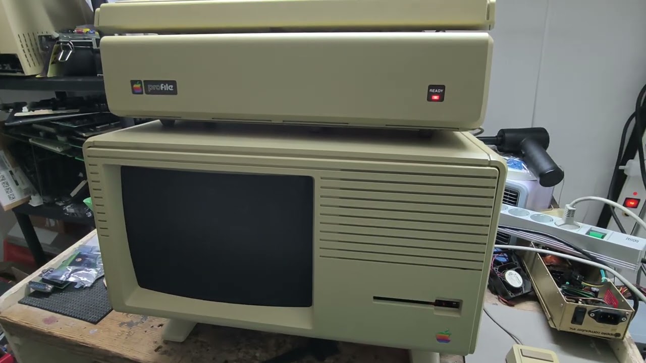Apple Lisa 2/5 - Test with restored Backup on ProFile 5MB Drive
