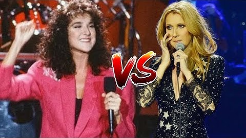 Céline Dion - Where Does My Heart Beat Now 1990 vs. 2011(Comparison Video)